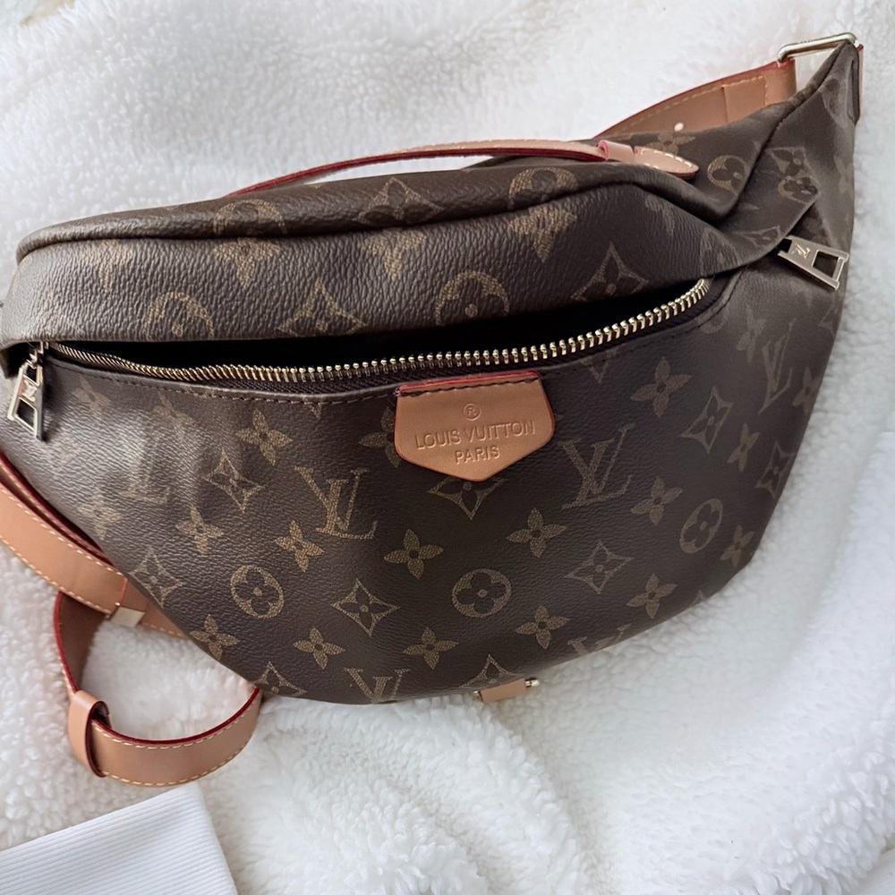 Louis Vuitton Dark Brown Monogram Belt Bag